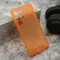 Zastitna maska (futrola) AIR STRIPE - Samsung S938 Galaxy S25 Ultra 5G narandzasta (MS).
