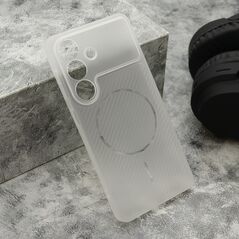 Zastitna maska (futrola) AIR STRIPE - Samsung S941 Galaxy S26 5G bela (MS).