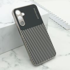 Zastitna maska (futrola) CARBON LINES - Samsung A256 Galaxy A25 5G siva (MS).