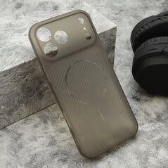 Zastitna maska (futrola) AIR STRIPE - iPhone 17 Pro Max (6.9) crna (MS).
