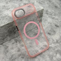 Zastitna maska (futrola) COLOR RING MagSafe - iPhone 17 Air roze (MS).