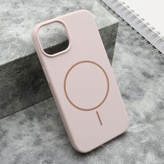 Zastitna maska (futrola) FLEX MagSafe - iphone 13 (6.1) roze (MS).