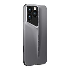 Zastitna maska (futrola) ELEGANCY - iPhone 16 Pro (6.3) siva (GKK case) (MS).