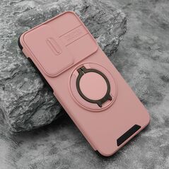 Zastitna maska (futrola) DEFENDER CAMSHIELD - Samsung A576 Galaxy A57 5G roze (MS).