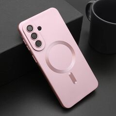 Zastitna maska (futrola) ELEGANT MAGSAFE - Samsung A576 Galaxy A57 5G roze (MS).