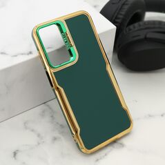 Zastitna maska (futrola) GOLD LUXE - Samsung A156 Galaxy A15 5G zelena (MS).