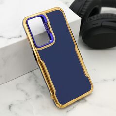 Zastitna maska (futrola) GOLD LUXE - Samsung A256 Galaxy A25 5G plava (MS).