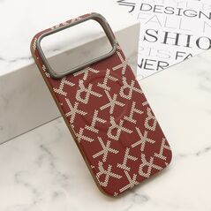 Zastitna maska (futrola) MONOGRAM MagSafe - iPhone 17 Pro Max (6.9) crvena (MS).