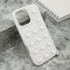 Zastitna maska (futrola) OCTOBUDDY - iPhone 16 Pro Max (6.9) bela (MS).