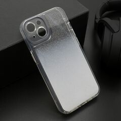 Zastitna maska (futrola) OMBRE GLITTER - iPhone 13 (6.1) bela (MS).