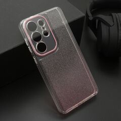 Zastitna maska (futrola) OMBRE GLITTER - Samsung S948 Galaxy S26 Ultra 5G roze (MS).