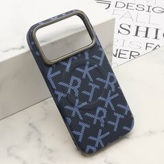 Zastitna maska (futrola) MONOGRAM MagSafe - iPhone 17 Pro plava (MS).