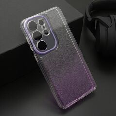 Zastitna maska (futrola) OMBRE GLITTER - Samsung S948 Galaxy S26 Ultra 5G ljubicasta (MS).