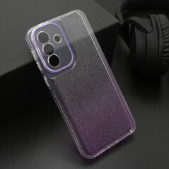 Zastitna maska (futrola) OMBRE GLITTER - Samsung A576 Galaxy A57 5G ljubicasta (MS).