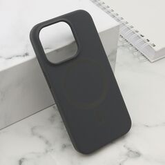 Zastitna maska (futrola) PURE MagSafe - iPhone 15 Pro (6.1) siva (MS).