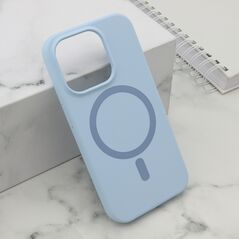 Zastitna maska (futrola) PURE MagSafe - iPhone 15 Pro Max (6.7) plava (MS).