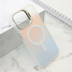 Zastitna maska (futrola) SHINE MagSafe - iPhone 15 Pro Max (6.7) bela (MS).