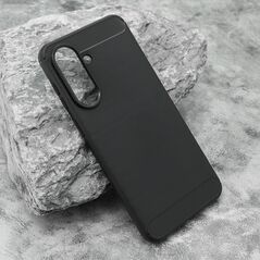 Zastitna silikonska maska (futrola) BRUSHED - Samsung A576 Galaxy A57 5G crna (MS).