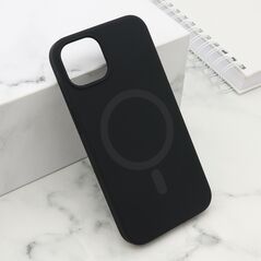 Zastitna maska (futrola) PURE MagSafe - iPhone 13 (6.1) crna (MS).
