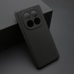 Zastitna ultra tanka (skin) maska / futrola KOLOR - Xiaomi Redmi Note 14 Pro 5G crna (MS).