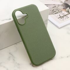 Zastitna maska (futrola) WOVEN MagSafe - iPhone 17 zelena (MS).