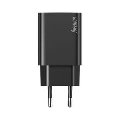 Kuciste punjaca Superior SU-P103 Super Fast PD 25W 3A Type C crno (CERT) (MS).