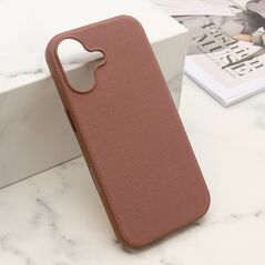 Zastitna maska (futrola) WOVEN MagSafe - iPhone 17 braon (MS).