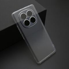 Zastitna ultra tanka (skin) maska / futrola PROTECT - Xiaomi Redmi Note 14 Pro 4G providna (bela) (MS).