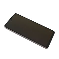LCD displej (ekran) - Samsung A525F/A526B Galaxy A52 4G/5G + Touch screen + okvir crni OLED (MS).