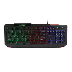 Tastatura gejmerska zicna crna V2 BANDA (MS).