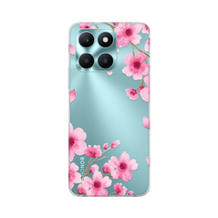 Zastitna ultra tanka (skin) maska / futrola PRINT - Huawei Honor X6a Rose Flowers.