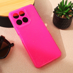 Zastitna maska (futrola) Sparkle Dust - Huawei Honor X6a pink.