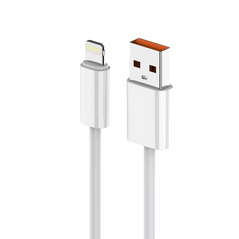 Data kabl Pluginn fast 25W USB na lightning beli 1m.