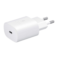 Samsung kucni punjac PD 3A 25W Type C bez kabla beli BULK (EP-TA800NWE).