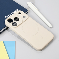 Zastitna maska (futrola) Teracell Giulietta Magsafe - iPhone 17 Pro/18 Pro 6.3 bela.