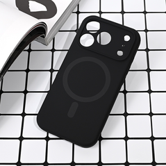 Zastitna maska (futrola) Magsafe Pure color - iPhone 17 Pro/18 Pro 6.3 crna.
