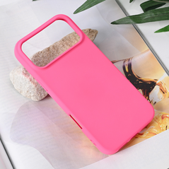 Zastitna maska (futrola) Teracell Soft Velvet - iPhone 17 Pro Max/18 Pro Max 6.9 pink.