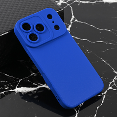 Zastitna maska (futrola) Teracell Giulietta - iPhone 17 Pro/18 Pro 6.3 mat plava.