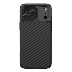 Zastitna maska (futrola) Nillkin CamShield Pro Magnetic - iPhone 17 Pro Max/18 Pro Max 6.9 crna.