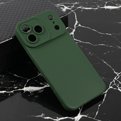 Zastitna maska (futrola) Teracell Giulietta - iPhone 17 Pro Max/18 Pro Max 6.9 mat zelena.