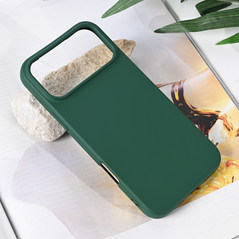 Zastitna maska (futrola) Teracell Soft Velvet - iPhone 17 Pro Max/18 Pro Max 6.9 tamno zelena.