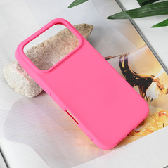 Zastitna maska (futrola) Teracell Soft Velvet - iPhone 17 Pro/18 Pro 6.3 pink.