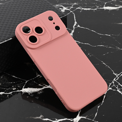 Zastitna maska (futrola) Teracell Giulietta - iPhone 17 Pro Max/18 Pro Max 6.9 mat tamno roze.