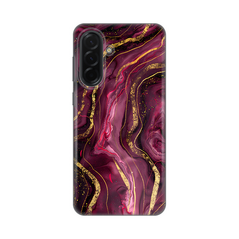Zastitna silikonska maska (futrola) PRINT - Samsung A366 Galaxy A36 5G Burgundy.