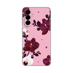 Zastitna ultra tanka (skin) maska / futrola PRINT - Samsung A576 Galaxy A57 5G Pink Orchid.
