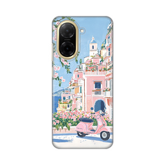 Zastitna silikonska maska (futrola) PRINT - Xiaomi Redmi A5(173mm) Pink Italy.