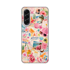 Zastitna ultra tanka (skin) maska / futrola PRINT - Samsung A566 Galaxy A56 5G Beach Please.