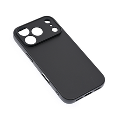 Zastitna silikonska maska (futrola) Skin - iPhone 17 Pro/18 Pro 6.3 mat crna.