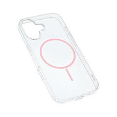 Zastitna maska (futrola) Magsafe Color Line - iPhone 17/18 6.3 roze.