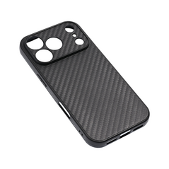 Zastitna maska (futrola) Carbon fiber - iPhone 17 Pro/18 Pro 6.3 crna.